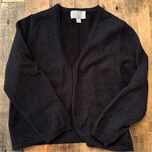 Pure cropped open cardigan